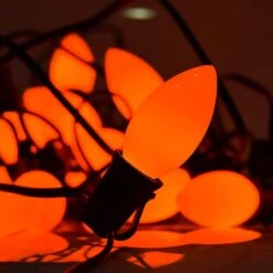 Abeja C9 Orange Lumières De Noël, 25 Pieds En Plein Air Noël Cordes Lumières Avec 26 C9 Orange Ampoules (1 Spare), Extérieur Décoratif Yard Lumièrespour L'extérieur, Décoration Intérieure, Décoration De Fête De Noël -Oui || N/A || pearhead 61g4JvxrDQL. AC SL1500