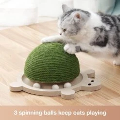 MONDOTOY Funny Roller Cat Toy Balls En Bois Pour Chat Pour Chat Pour Chat, Forme De Tortue Avec Tampon à Gratter Pour Chat, Jouets Interactifs Pour Chats, Cadeaux Pour Noël ( Tortue ) 11 MONDOTOY Funny Roller Cat Toy Balls En Bois Pour Chat Pour Chat Pour Chat, Forme De Tortue Avec Tampon à Gratter Pour Chat, Jouets Interactifs Pour Chats, Cadeaux Pour Noël ( Tortue ) -Oui || N/A || pearhead 61infOf65yL. AC SL1001