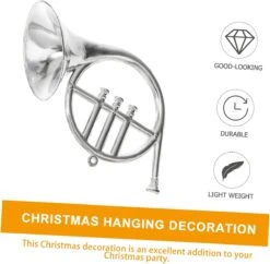 Artibetter 24 Pcs Instrument De Musique Modèle Mini Instruments Mini Décor De Noël Violon Ornements Pour Arbre De Noël Miniature Trompette Instruments Dollhouse Trompette Xmas Pendentif Modèle -Oui || N/A || pearhead 61kmn3GBgdL. AC SL1266
