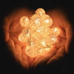 Lumières De Cordes HuTools Globe Pour Chambre à Coucher, Lumières De Noël Décoratives, Lumières De Boules De Crackle En Cristal 10Ft 30 LED Luminaires De Fées Fonctionnant à La Batterie Blanche Douce Parfait Pour La Décoration De La Saint-Valentin -Oui || N/A || pearhead 61l2wt9jYgL. AC SL1500