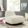 Luxe Bean Sac Couverture Chaise Chaise Chaise Plus Canapé Sans Haricots Seulement Couverture Faux Cuir 4XL Blanc Home Decor Meilleur Noël -Oui || N/A || pearhead 61m VTqSIBL. AC US1000