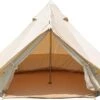 Tente De Cloche En Toile De Coton à 100%, Tente De Glamping De Luxe, Tentes De Yourte Pour Toute L'année, Tente De Cloche étanche Pour 4 / 8 / 10/12 Personne Camping Familial Chasse Extérieure Fête De Noël En 4 Saisons