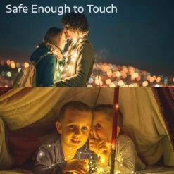 4-Pack 33FT 100 LED Fées Lumières Batterie Fonctionné Avec Télécommande Et Minuterie, Étanche Twinkle String Lumières Extérieur Intérieur 8 Modes Pour Chambre Dortoir DIY Fête De Noël Mariage Jardin Arbre (Warm White) -Oui || N/A || pearhead 61rs7FM00L. AC SL1001