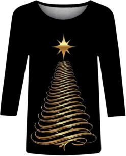 3/4 Manches Chemises Pour Femmes Crewneck Noël Tunique Tops Sparkly Neon Starry Print Nouveauté Xmas Party Chemise Blouses 10 3/4 Manches Chemises Pour Femmes Crewneck Noël Tunique Tops Sparkly Neon Starry Print Nouveauté Xmas Party Chemise Blouses -Oui || N/A || pearhead 61selMgkQiL. AC UL1500