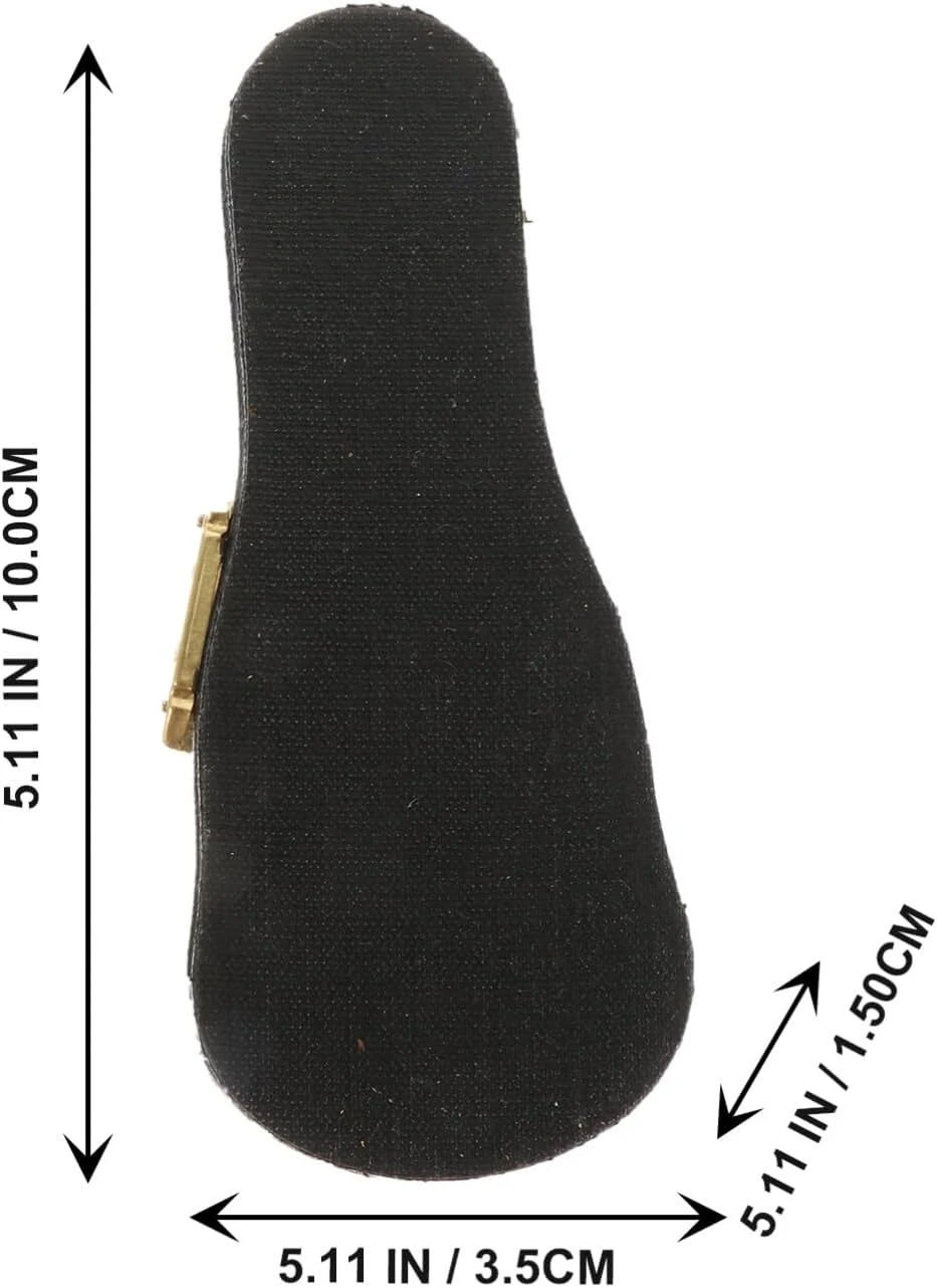 FAVOMOTO 1 Set En Bois Mini Guitare Modèle Avec Titulaire Décoratif Guitare Instrument Réplique Décor Pour Noël Maison Café Ornement 5 FAVOMOTO 1 Set En Bois Mini Guitare Modèle Avec Titulaire Décoratif Guitare Instrument Réplique Décor Pour Noël Maison Café Ornement - Image 3