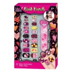 Enfants Maquillage Jouets Pour 3 4 5 6 7 8 Filles, Enfants Nail Autocollants, Noël Anniversaire Princesse Cadeau Pour Filles 8-10