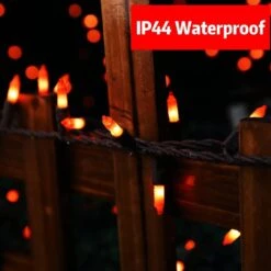 LAMPHOME Super-Bright Extensible Orange Halloween Lumières Décoration 100Lights 19.6ft UL Certifié Mini Ampoule Chaîne Lumières Ensemble Pour L'extérieur Halloween Maison Arbre De Noël Jardin Fête De Vacances Patio Décor -Oui || N/A || pearhead 61y4pRbxqQL. AC SL1280