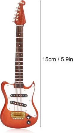 Agatige 5.9in Mini Modèle De Guitare, Instrument De Musique Miniature Avec Corde D'Or Pour Noël, Graduation, Anniversaires 17 Agatige 5.9in Mini Modèle De Guitare, Instrument De Musique Miniature Avec Corde D'Or Pour Noël, Graduation, Anniversaires -Oui || N/A || pearhead 61zbU3bLYKL. AC SL1500