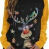 JIOAKFA Dames Chemise De Noël 3X,Funny Reindeer Blouses,Raglan Manches Longues Sweatshirts, Oversized Crew Neck Pullover Tops 1 JIOAKFA Dames Chemise De Noël 3X,Funny Reindeer Blouses,Raglan Manches Longues Sweatshirts, Oversized Crew Neck Pullover Tops -Oui || N/A || pearhead 71 1OU59ELL. AC UL1500