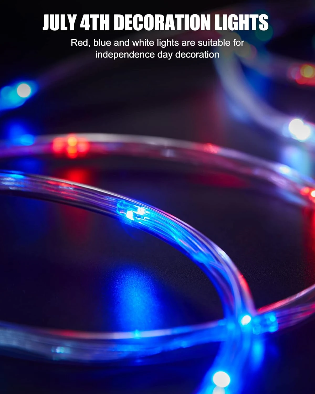 Changement De Couleur Corde Lumières Extérieur - 66ft 200 LED Chaîne Lumières Avec Télécommande, 18 Couleurs Connectable Lumières, Twinkle Lumières De Noël Pour Chambre De Mariage Patio Vacances Lumières Décoration 9 Changement De Couleur Corde Lumières Extérieur - 66ft 200 LED Chaîne Lumières Avec Télécommande, 18 Couleurs Connectable Lumières, Twinkle Lumières De Noël Pour Chambre De Mariage Patio Vacances Lumières Décoration - Image 7