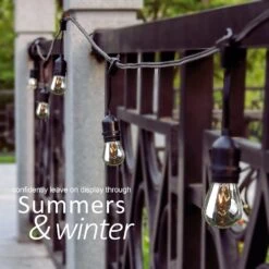 Sokani 24 Pi Longue Tenue De Cordes D'extérieur Pour La Fête Noël Halloween Backyard Yard Cafe Deck Patio Porch Garden Tree Decor W12 Sockets 14 Hanging Bulbs 2 Spare, Linkable Weatherproof Commercial Grade 12 Sokani 24 Pi Longue Tenue De Cordes D'extérieur Pour La Fête Noël Halloween Backyard Yard Cafe Deck Patio Porch Garden Tree Decor W12 Sockets 14 Hanging Bulbs 2 Spare, Linkable Weatherproof Commercial Grade -Oui || N/A || pearhead 710PFLm xRS. AC SL1500