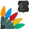 Lumières De Noël NIOSTA C6, Lumières à Cordes Actionnées Par Batterie Aux Fraises Avec Minuterie, Lumières De Noël 50 LED 26Ft Avec 8 Modes D'éclairage Pour Décorations De Noël Extérieures Intérieures De L'arbre De Noël, Multicolore -Oui || N/A || pearhead 711Ozy6jaeL. AC SL1500