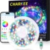 CHARKEE 50ft RGB-IC LED Fées Lumières Pour Chambre, 150 LED Cordes Lumières Intérieur Avec APP, Twinkle Fée Lumières USB Plug In, Chasing Effet Musique Sync Extérieur, Fête, Mariage, Noël Lumières Décoration 1 CHARKEE 50ft RGB-IC LED Fées Lumières Pour Chambre, 150 LED Cordes Lumières Intérieur Avec APP, Twinkle Fée Lumières USB Plug In, Chasing Effet Musique Sync Extérieur, Fête, Mariage, Noël Lumières Décoration -Oui || N/A || pearhead 7137frwpavL. AC SL1500