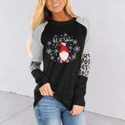 Drôle Film De Noël Sweat Couleur Bloc Crewneck Xmas Pull Sweat Tunique Longueur Tops Pour Femmes -Oui || N/A || pearhead 713IhA2CtBL. AC UL1500