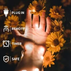 2 Pack Fairy String Lights Plug In, 33Ft 100 Micro Starry LED Starry Fairy Lights IP68 Full Waterproof Avec Télécommande Pour Chambre Jardin Décor De Noël (Warm White) 11 2 Pack Fairy String Lights Plug In, 33Ft 100 Micro Starry LED Starry Fairy Lights IP68 Full Waterproof Avec Télécommande Pour Chambre Jardin Décor De Noël (Warm White) -Oui || N/A || pearhead 713ZYawgn9S. AC SL1500