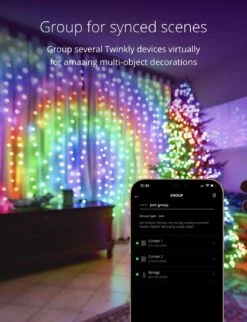Rideau Scintillant – Lumières De Noël LED Contrôlées Par L'application Avec 210 LED RVB + W ( 16 Millions De Couleurs + Blanc Chaud ). 5 Par 7 Pieds. Câble Clair. Décoration D'éclairage Intelligent Intérieur Et Extérieur 14 Rideau Scintillant – Lumières De Noël LED Contrôlées Par L'application Avec 210 LED RVB + W ( 16 Millions De Couleurs + Blanc Chaud ). 5 Par 7 Pieds. Câble Clair. Décoration D'éclairage Intelligent Intérieur Et Extérieur -Oui || N/A || pearhead 715LryLi0qL. AC SL1500