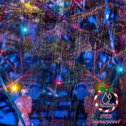 Lumières De Noël En Plein Air, 105FT 300 LED Lumières D'arbre De Noël En Intérieur Avec 8 Modes, Prise De Bout En Bout, Certifiée UL, Lumières De Cordes étanches Pour Les Décorations D'arbres De Noël Garden Party ( Multicolore ) -Oui || N/A || pearhead 715dkG1qliL. AC SL1000