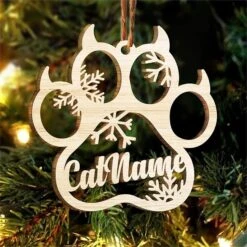 Noël Paw Ornement Pendentif Décoration - Chien Chat Et Neige Personnalisé Décoration Cadeau Pour Animaux Amoureux Navidad Nouvel An 2022 (cat Patte 1pcs) 14 Noël Paw Ornement Pendentif Décoration - Chien Chat Et Neige Personnalisé Décoration Cadeau Pour Animaux Amoureux Navidad Nouvel An 2022 (cat Patte 1pcs) -Oui || N/A || pearhead 715hG BEKML. AC SL1500