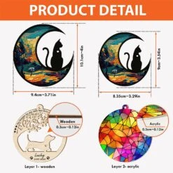 Cat Memorial Suncatcher, Personnalisé Avec Le Nom Date Cat Breeds Suncatcher, Pet Loss Suncatcher, Stained Glass Light Catcher, Cadeaux Pour Les Amoureux Des Chats, Noël Chat Ornement Fenêtre Hangings M9 15 Cat Memorial Suncatcher, Personnalisé Avec Le Nom Date Cat Breeds Suncatcher, Pet Loss Suncatcher, Stained Glass Light Catcher, Cadeaux Pour Les Amoureux Des Chats, Noël Chat Ornement Fenêtre Hangings M9 -Oui || N/A || pearhead 715kw vRc4L. AC SL1500