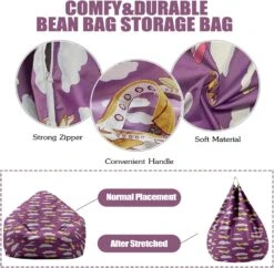 Morbuy Bean Sac Chaise Couverture Pour Enfants Adultes (No Remplissage), Doux Paresseux Canapé Couverture Lavable Surdimensionné Stockage Bean Sac Couverture Pour Salon, Intérieur, Extérieur (Noël Jour 1, S-70x80cm) 12 Morbuy Bean Sac Chaise Couverture Pour Enfants Adultes (No Remplissage), Doux Paresseux Canapé Couverture Lavable Surdimensionné Stockage Bean Sac Couverture Pour Salon, Intérieur, Extérieur (Noël Jour 1, S-70x80cm) -Oui || N/A || pearhead 7182tz7ryPL. AC SL1500