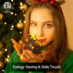 Lampes à Cordes à LED Elegear Extérieur, 328FT 1000 LED Lumières D'arbre De Noël Imperméable 8 Modes Intérieur Extérieur Chaleur De Noël Blanc Pour Les Fêtes De Patio De Jardin -Oui || N/A || pearhead 718hzqHJ1AL. AC SL1500