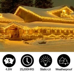 Lumières De Noël Jaunes Silvom, 33 Pieds 100 Lumières De Noël LED, 120V Lumières à Cordes LED Certifiées UL Pour Halloween, Arbre De Noël, Mariage, Fête, Terrasse, Vacances, Maison Intérieure Et Décoration Extérieure 10 Lumières De Noël Jaunes Silvom, 33 Pieds 100 Lumières De Noël LED, 120V Lumières à Cordes LED Certifiées UL Pour Halloween, Arbre De Noël, Mariage, Fête, Terrasse, Vacances, Maison Intérieure Et Décoration Extérieure -Oui || N/A || pearhead 718uo5Yk9yL. AC SL1500