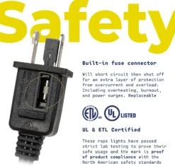 Ouest Ivoire 288LEDs, 25ft Bleu LED Corde Lumière W/ 8 Mode 1/2" Épais, Contrôleur Connectable Extérieur Permanent Imperméable Accent Éclairage Extérieur, ETL Certifié, Vacances Noël Backyard Décor 15 Ouest Ivoire 288LEDs, 25ft Bleu LED Corde Lumière W/ 8 Mode 1/2" Épais, Contrôleur Connectable Extérieur Permanent Imperméable Accent Éclairage Extérieur, ETL Certifié, Vacances Noël Backyard Décor -Oui || N/A || pearhead 7194C OM6fL. AC SL1500