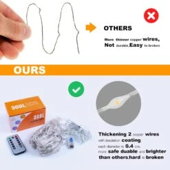 Lumières De Chaîne De Rideau Hopolon Avec Télécommande, 300LED 8 Modes 9,8ftx9,8ft 4,5V Lampes De Rideau Alimentées Par USB Pour Mariage à Domicile Famille De Fête De Noël Chambre De Jardin Salle De Chambre Décor Mural Extérieur Extérieur (blanc Froid) 15 Lumières De Chaîne De Rideau Hopolon Avec Télécommande, 300LED 8 Modes 9,8ftx9,8ft 4,5V Lampes De Rideau Alimentées Par USB Pour Mariage à Domicile Famille De Fête De Noël Chambre De Jardin Salle De Chambre Décor Mural Extérieur Extérieur (blanc Froid) -Oui || N/A || pearhead 719YQJ3NnvL. AC SL1500