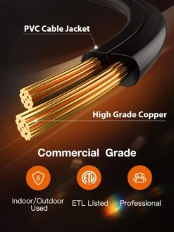 Addlon 96 FT (2x48FT) Extérieure Chaîne Lumières Commercial Grade Strand 36 Edison Vintage Ampoules 30 Suspensions, ETL Classé Décoratif Lumières De Noël Pour Patio Jardin -Oui || N/A || pearhead 71AfwhDZpPL. AC SL1500