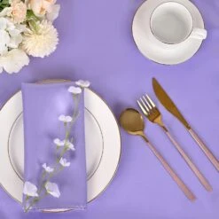 Serviettes Satin Lavande 40 Pcs Violet Satin Serviettes En Tissu Carré 17" Doux Lisse Serviettes De Table Serviettes Lavables Serviettes En Tissu Pour Mariages Fêtes Dîner De Noël Thanksgiving Noël (Lavender) -Oui || N/A || pearhead 71BQ7m1kFmL. AC SL1500