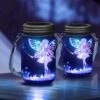 Solar Lantern Fairy Lights, Extérieur Étanche Solaire Jardin Décor - 30 LED Chaîne Fée Firefly Jar Lumières Solaire Alimenté Lanternes | Décorations Pour Patio Yard Pelouse Fête Mariage Noël-Coré