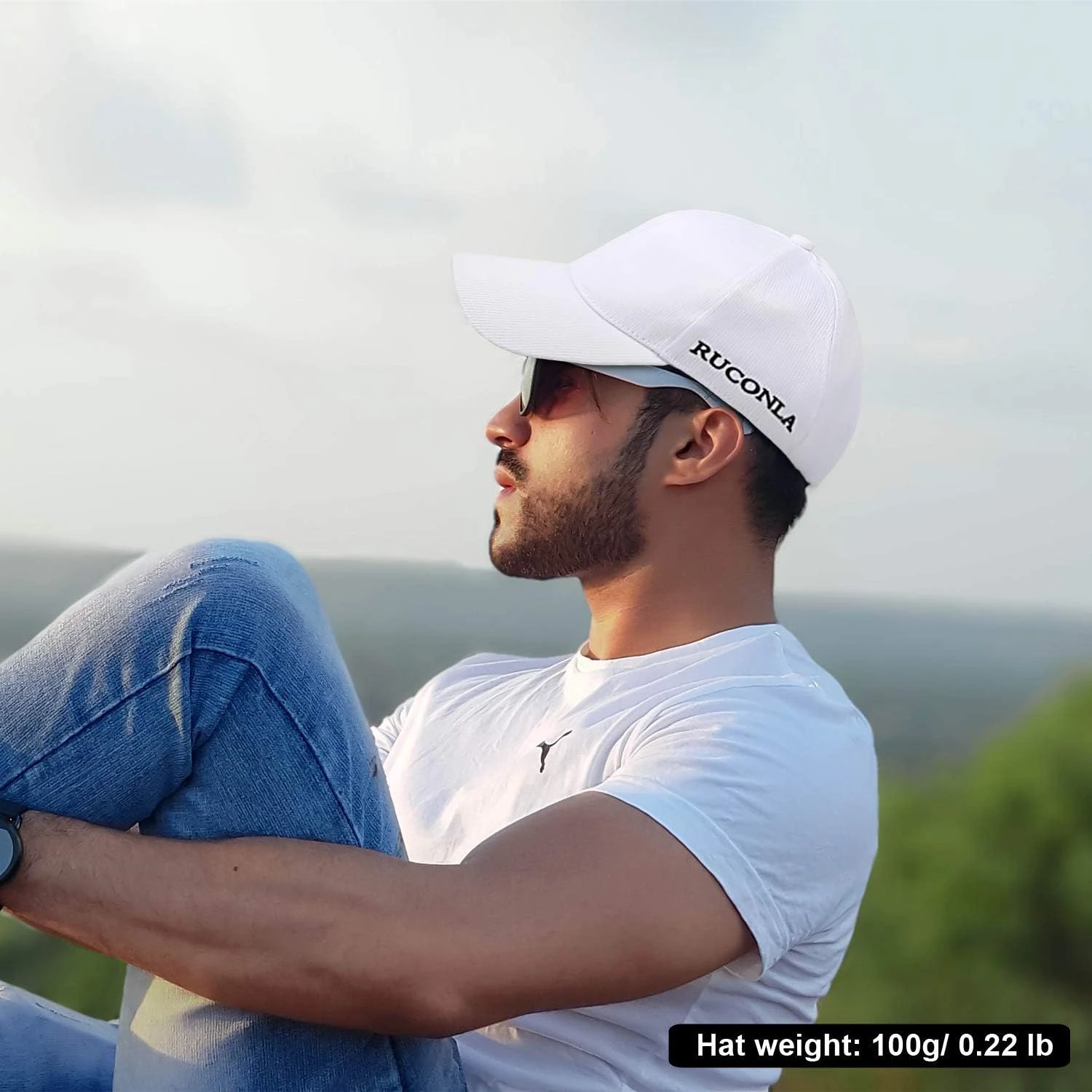 Ruconla Fiber Optique Cap LED Chapeau Avec 7 Couleurs Lumineux Rougeoyant EDC Baseball Chapeaux USB Charging Lumière Jusqu'à Chapeaux Même Fête De Noël Cap Pour Les Vacances D'événement 7 Ruconla Fiber Optique Cap LED Chapeau Avec 7 Couleurs Lumineux Rougeoyant EDC Baseball Chapeaux USB Charging Lumière Jusqu'à Chapeaux Même Fête De Noël Cap Pour Les Vacances D'événement - Image 5