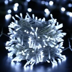 00ft 300 LED Lumières De Noël String Lights, Timer Function, 8 Modes, Basse Tension Intérieur Et Extérieur Fée Twinkle Lights Pour Noël, Maison, Jardin, Fête, Arbres, Décorations De La Saint-Valentin (White) -Oui || N/A || pearhead 71CE Hhu7BL. AC SL1500