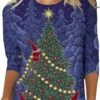 Chemises De Noël Pour Femmes 3/4 Manches Plus Taille Tops 2023 Drôle Laid Xmas Arbre Flocons De Neige Homme Imprimé Casual Blouse 2 Chemises De Noël Pour Femmes 3/4 Manches Plus Taille Tops 2023 Drôle Laid Xmas Arbre Flocons De Neige Homme Imprimé Casual Blouse -Oui || N/A || pearhead 71CpRD7S2L. AC UL1500
