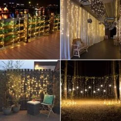 Feux De Rideau HEYFUNi, 13ftx6.5ft Fenêtre De Sécurité Feux De Chaîne En Glaçon 30V 8 Modes Pour Noël Fête De Mariage Famille Décoration De Pelouse En Patio ( Blanc Chaud ) 14 Feux De Rideau HEYFUNi, 13ftx6.5ft Fenêtre De Sécurité Feux De Chaîne En Glaçon 30V 8 Modes Pour Noël Fête De Mariage Famille Décoration De Pelouse En Patio ( Blanc Chaud ) -Oui || N/A || pearhead 71DtQneG4HL. AC SL1001