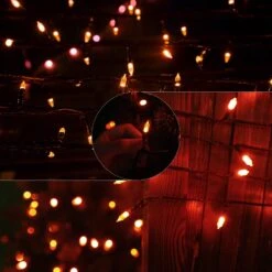 Lumières Extérieures Orange, 33 Pieds 100 Lumières De Noël LED Avec 8 Modes D'éclairage, Mini Lumières étanches Branchées Pour La Décoration D'éclairage De Noël De Noël De Noël -Oui || N/A || pearhead 71FDvgdlgpL. AC SL1500