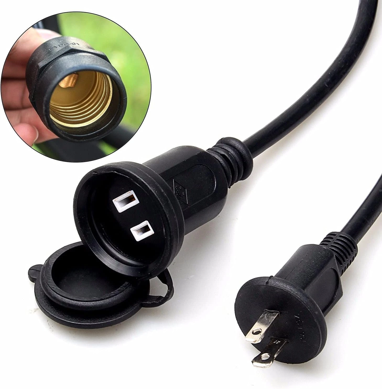 Sokani 24 Pi Longue Tenue De Cordes D'extérieur Pour La Fête Noël Halloween Backyard Yard Cafe Deck Patio Porch Garden Tree Decor W12 Sockets 14 Hanging Bulbs 2 Spare, Linkable Weatherproof Commercial Grade 5 Sokani 24 Pi Longue Tenue De Cordes D'extérieur Pour La Fête Noël Halloween Backyard Yard Cafe Deck Patio Porch Garden Tree Decor W12 Sockets 14 Hanging Bulbs 2 Spare, Linkable Weatherproof Commercial Grade - Image 3