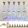 Pack 8 Lumières De Bouteille De Vin à énergie Solaire, 20 Lumières De Liège En Cuivre étanche LED Pour Mariage, Noël, Vacances, Jardin, Terrasse, Chemin, Extérieur (coloré) -Oui || N/A || pearhead 71J1bJY9m5L. AC SL1500
