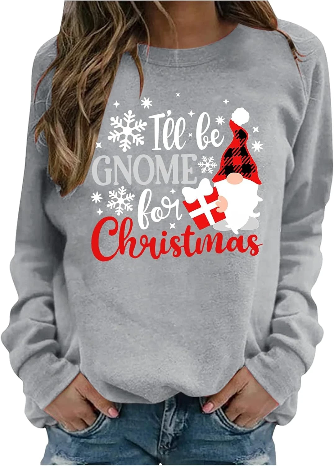 Ugly Pull De Noël Pour Femmes Crew Neck À Manches Longues Tops Plus Taille Drôle Imprimé Pulls De Noël Vacances Sweatshirts 3 Ugly Pull De Noël Pour Femmes Crew Neck À Manches Longues Tops Plus Taille Drôle Imprimé Pulls De Noël Vacances Sweatshirts