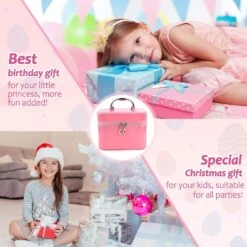 Kit De Maquillage Pour Enfants 36 Pièces Pour Fille, Kit De Maquillage Pour Enfants Lavable, Coffre-fort Cosmétique Et Ensemble De Beauté De Maquillage Pour Enfants Non Toxique Pour Filles Halloween Noël Anniversaire Fête -Oui || N/A || pearhead 71L5PgjSESL. AC SL1500