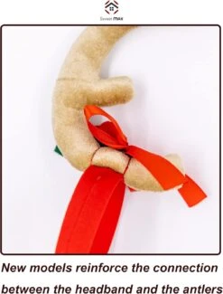 SWEET MAX Antler Bandeau Avec Mistletoe Chien Costume Vert Monstre De Noël Costume Animaux Chiens Grand -Oui || N/A || pearhead 71LRjbXCNkL. AC SL1500