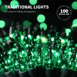 JUSTPRO 100LIGHTS Vert Extra-Droit Avec Connecteurs D'End Lumières Décoratives De Noël 5.98m UL Certifié Mini Chaîne Lumière Ensemble Étanche Pour Maison Jardin Vacances Arbre De Noël Fête Mariage -Oui || N/A || pearhead 71Ld1fZfY5L. AC SL1500