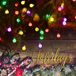 Feux De Chaîne LED ALOVECO Feux De Chaîne Alimentés Par Batterie 18 Pieds 50 LED Avec Télécommande 8 Modes Luminaires De Fée étoilés Globe Pour Noël En Plein Air Jardin De Noël Fête De Noël ( Multicolore ) -Oui || N/A || pearhead 71NKhy8AKpL. AC SL1200