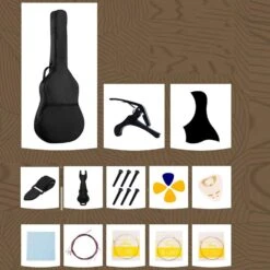 YANG-Plant Flower Stand YYFANG 38" Enfant Guitares Classiques 6 Cordes En Acier Dreadnought Durable Starter Kit Pour Débutant, Pour Noël, Cadeaux Du Nouvel An (Couleur: #A, Taille: 38 Pouces) 17 YANG-Plant Flower Stand YYFANG 38" Enfant Guitares Classiques 6 Cordes En Acier Dreadnought Durable Starter Kit Pour Débutant, Pour Noël, Cadeaux Du Nouvel An (Couleur: #A, Taille: 38 Pouces) -Oui || N/A || pearhead 71NaGzCkIgL. AC SL1500