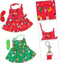 POPETPOP Bunny Leash 2 Set Animaux De Noël Vêtements Bunny Harnais Lapin Laisse Coq Costume Lapin Harnais Laisse Petit Pet Chest Harnais Petit Animal Harnais Laisse Lapin Traction Corde Bunny Fournitures -Oui || N/A || pearhead 71NqkcrRCUL. AC SL1500