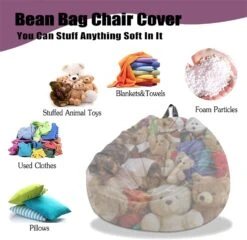 Morbuy Bean Sac Chaise Couverture Pour Enfants Adultes (No Filler), Doux Paresseux Canapé Couverture De Lit Lavable Surdimensionné Stockage Bean Sac Couverture Pour Salon, Intérieur, Extérieur (S-70x80cm, Joyeux Noël 4) 13 Morbuy Bean Sac Chaise Couverture Pour Enfants Adultes (No Filler), Doux Paresseux Canapé Couverture De Lit Lavable Surdimensionné Stockage Bean Sac Couverture Pour Salon, Intérieur, Extérieur (S-70x80cm, Joyeux Noël 4) -Oui || N/A || pearhead 71OdTxBJjuL. AC SL1500 1