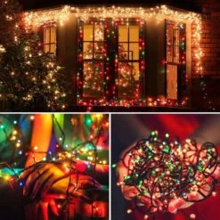 Quntis Batterie Fonctionné Lumières De Noël - 132FT 300LEDs Étanche Batterie String Lumières Extérieur Intérieur 8 Modes LED Arbre De Noël Lumières Avec Minuterie Décoration Pour Noël Arbre Garden Party - Multicolore 14 Quntis Batterie Fonctionné Lumières De Noël - 132FT 300LEDs Étanche Batterie String Lumières Extérieur Intérieur 8 Modes LED Arbre De Noël Lumières Avec Minuterie Décoration Pour Noël Arbre Garden Party - Multicolore -Oui || N/A || pearhead 71P9qxNHVQL. AC SL1000
