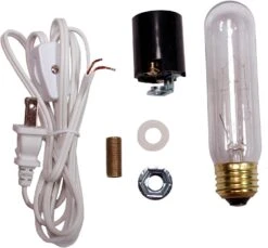 Loisirs Créatifs ® Grand Kit De Câblage D'arbre De Noël # ML1-25B6, Ampoule De 25 Watts, Base Standard (Edison), Idéal Pour L'éclairage D'objets De Grande Taille -Oui || N/A || pearhead 71PRzpB3xvL. AC SL1500