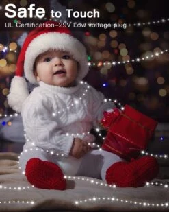 Ollny Lumières De Noël Extérieures Blanc Froid, 600LED 197FT Lumières D'arbre De Noël IP67 Étanche Avec Télécommande 8 Modes Mémoire Minuterie, Plug In Lumières De Noël Pour Maison Intérieure Décorations De Jardin De Vacances 17 Ollny Lumières De Noël Extérieures Blanc Froid, 600LED 197FT Lumières D'arbre De Noël IP67 Étanche Avec Télécommande 8 Modes Mémoire Minuterie, Plug In Lumières De Noël Pour Maison Intérieure Décorations De Jardin De Vacances -Oui || N/A || pearhead 71RKzgYec2L. AC SL1500