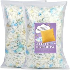 Jmuiiu 300g/10.58oz Bean Bag Filler Déchiqueté Mémoire Mousse Remplissage Remplissage Pour Oreillers, Bean Bag Chaises, Poupées, Canapés, Animaux Farcis De Noël, Artisanat